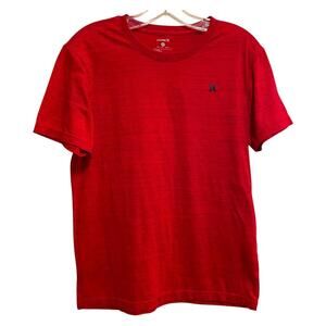 Hurley Men’s T-Shirt Red Small Short Sleeve Crew Neck Logo Tee Excellent Cond